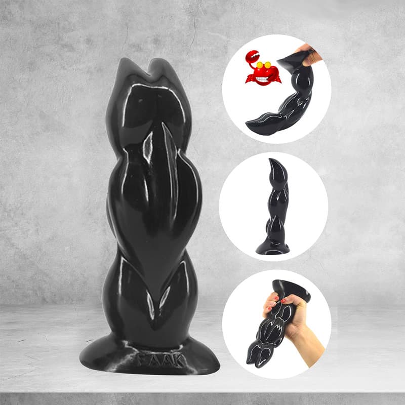 Dr.Love Boğumlu Büyük Boy Anal Plug & Dildo –