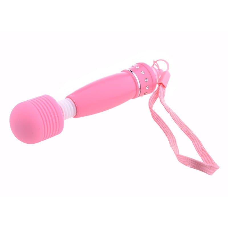 Sihirli Değnek – Su Geçirmez Yumuşak Klitoris Masaj Vibratör (Pembe)